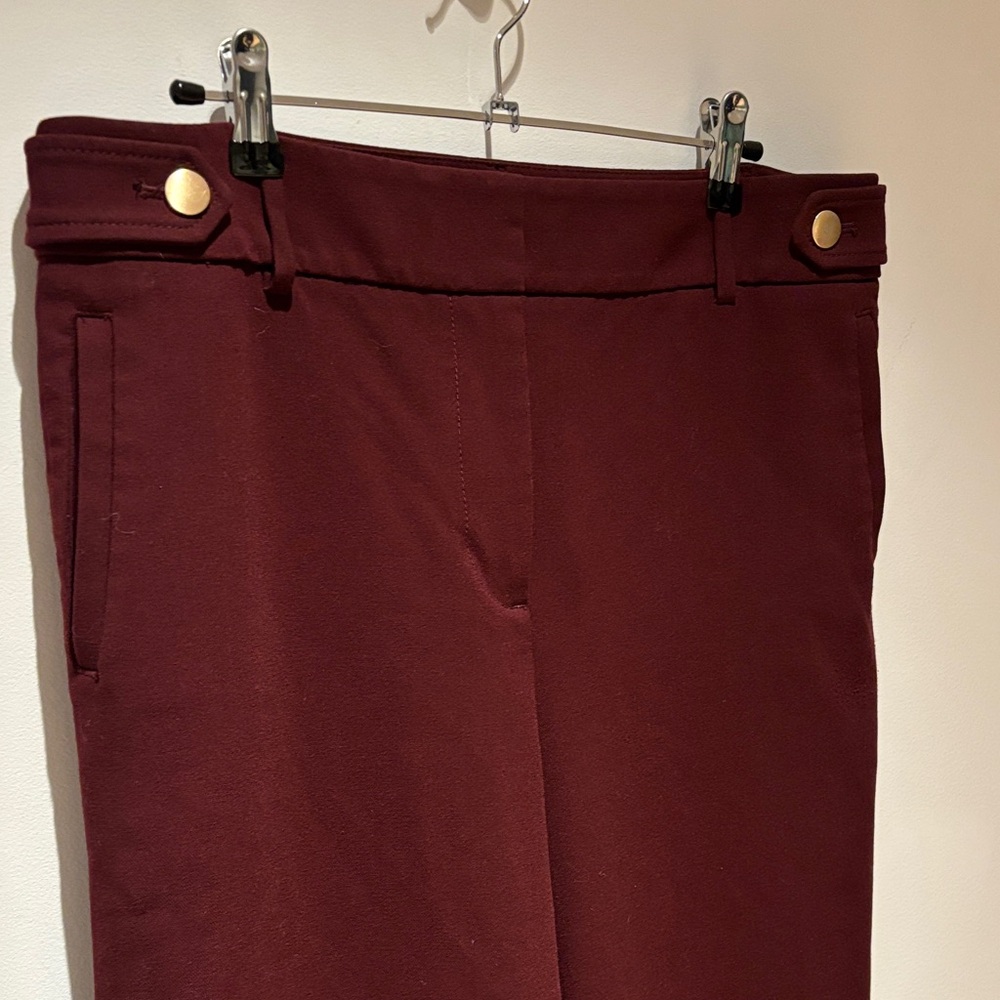 Talbots Rich Burgundy Trousers